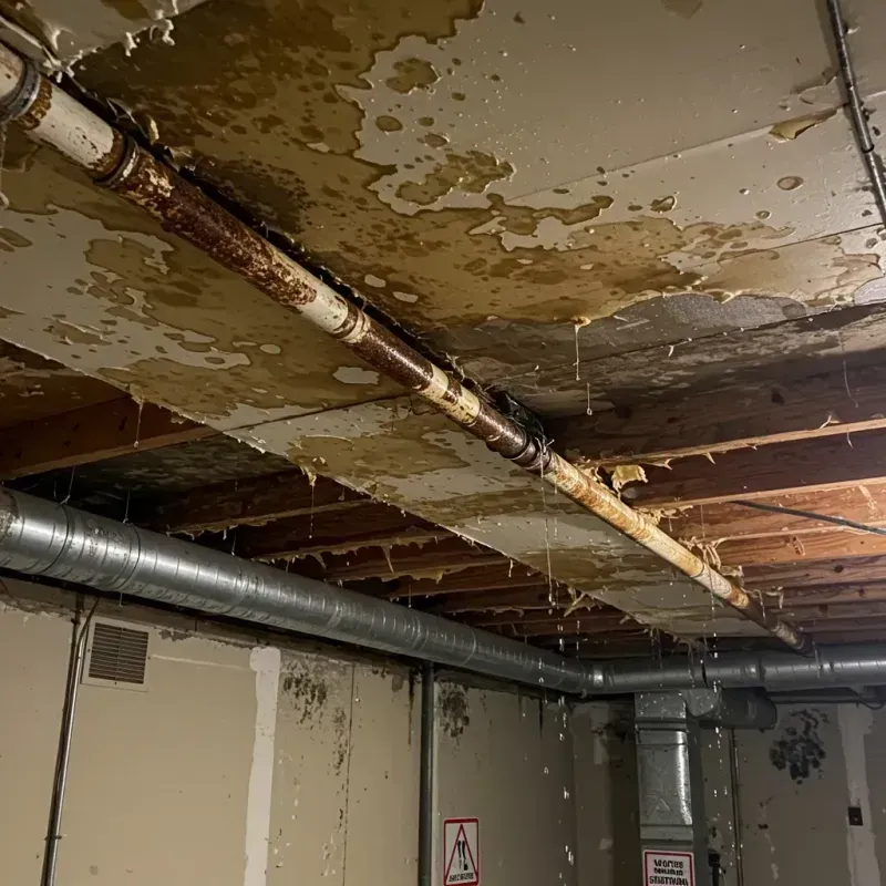 Ceiling Water Damage Repair in Polk County, AR